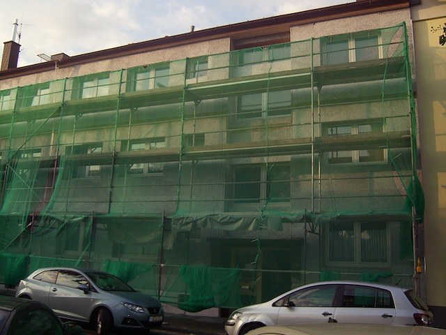Sanierung Großgebäude Gerüst